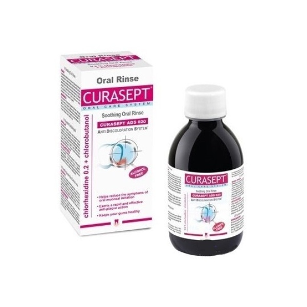 Curasept ADS Soothing ústna voda 200 ml